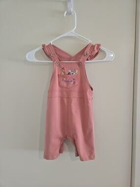 Disney Bambi Floral Infant Ruffle Overalls - BoxLunch Exclusive 12 Months